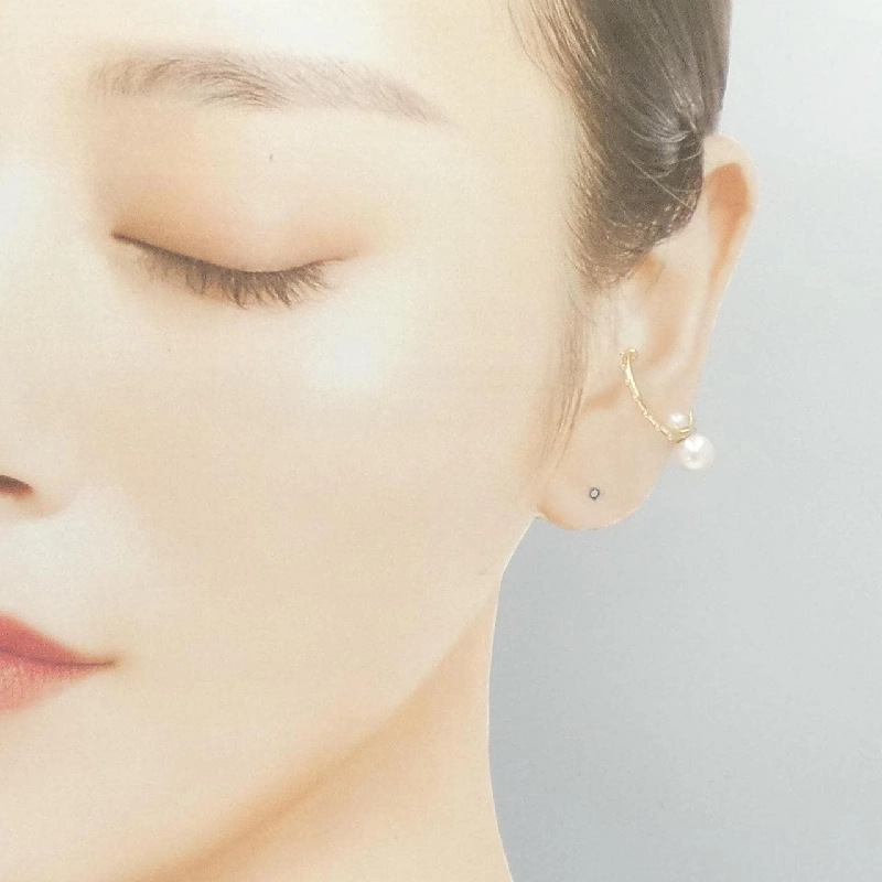 Hirotaka Bông tai ngọc trai Akoya một bên - Hàng hiệu Authentic 846939