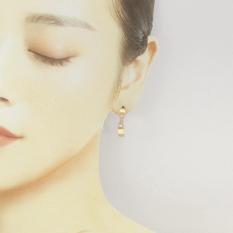 Bông tai kim cương K18YG/K18PG 0.08CT - Hàng hiệu Authentic 869613