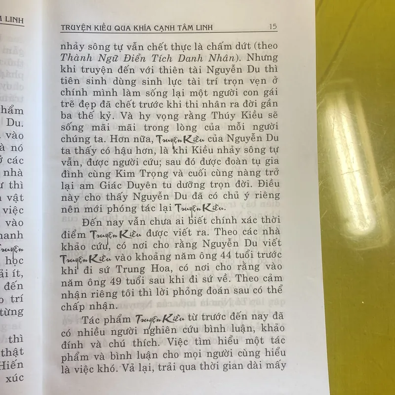 Truyện Kiều qua khía cạnh Tâm Linh - Huyễn Ý 605033