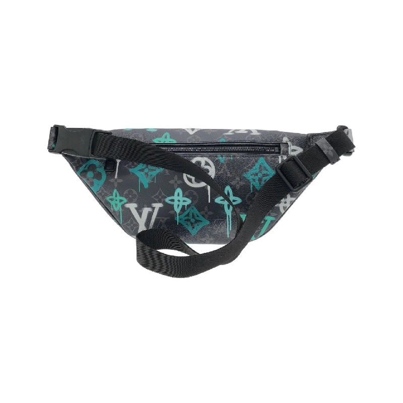 Túi đeo chéo Louis Vuitton Monogram Eclipse (LV Graffiti Veil) Discovery Bum Bag PM M21397 - Hàng hiệu Chính hãng 803143