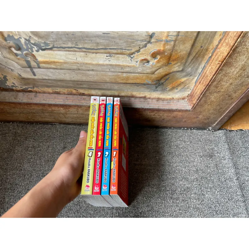 Truyện Pokémon - Cuộc Phiêu Lưu Của Pippi Sun Moon -Trọn bộ 4 tập - NXB Kim Đồng 605030