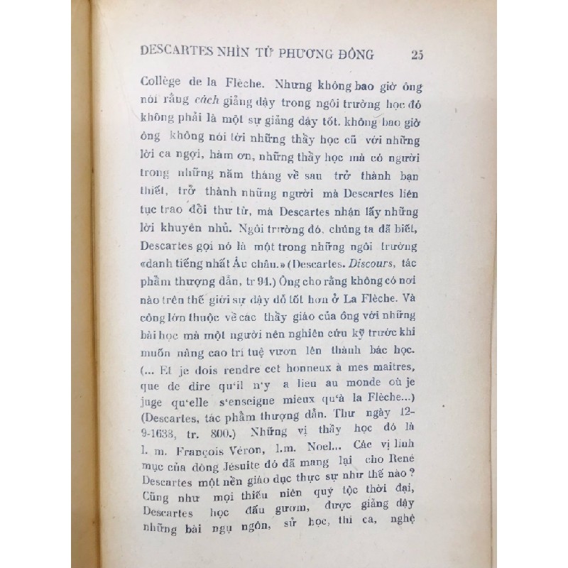 Descartes nhìn từ phương đông - Nguyên Sa 124644