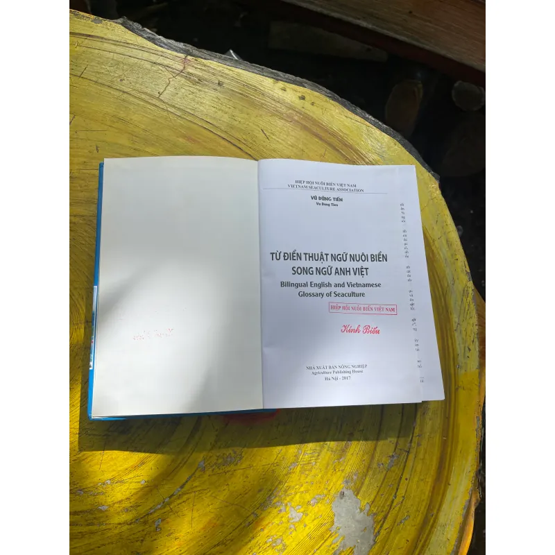 TỪ ĐIỂN THUẬT NGỮ NUÔI BIỂN SONG NGỮ ANH VIỆT- VŨ DŨNG TIẾN 730954