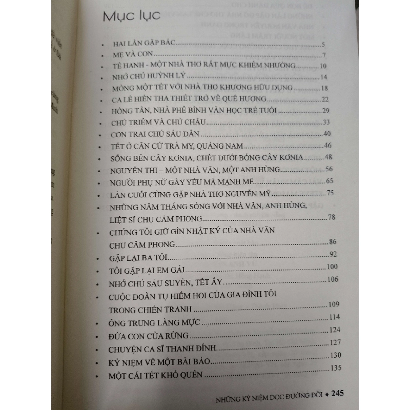 NHỮNG KỶ NIỆM DỌC ĐƯỜNG ĐỜI - THANH QUẾ - 2022 - 246 trang - Bìa mem ANTQ2308 VĂN HỌC 920394