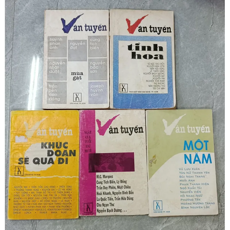 VĂN TUYỂN: TÌNH HOA - MÙA GẶT - KHÚC ĐOẠN SẼ RA ĐI - NGÀY CỦA TUỔI MƯỜI HAI - MỘT NĂM 707632