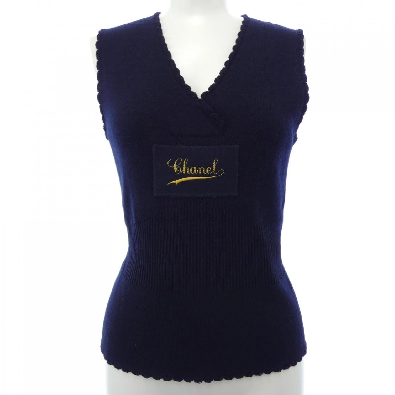 CHANEL LOOK46 P78388K11301 Áo gile - Hàng hiệu Authentic 811359