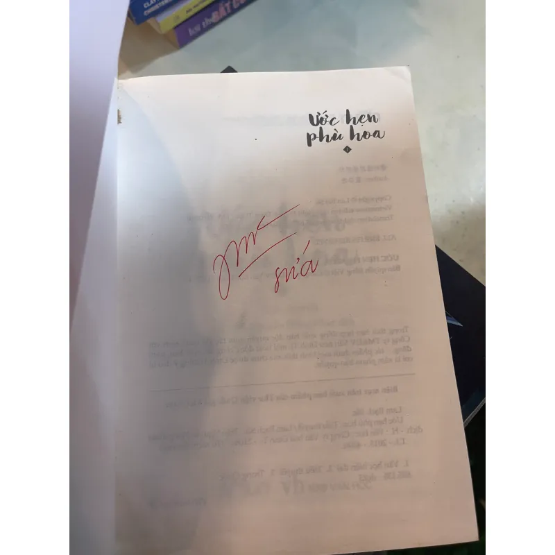 ƯỚC HẸN PHÙ HOA (TẬP 1) - LAM BẠCH SẮC  1008404