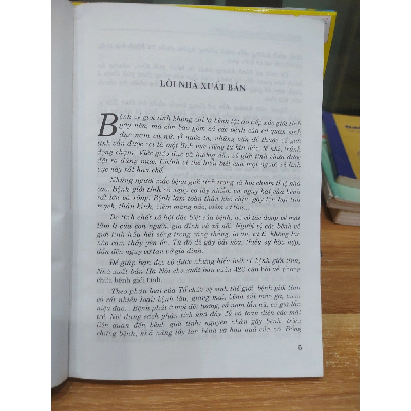 420 câu hỏi về phòng chữa bệnh GIỚI TÍNH – Ly Nguyên Vân 530616