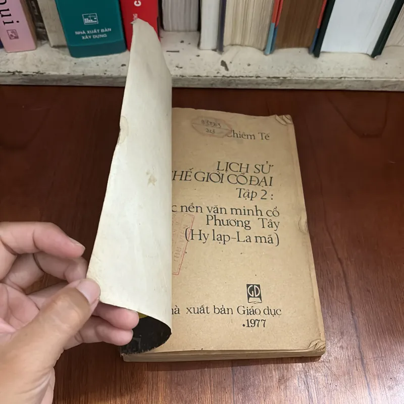 II Sách Xưa: Lịch Sử Thế Giới Cổ Đại (2 Tập) - Chiêm Tế - 1977 622888