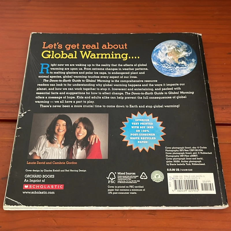 PICTURE BOOK The down to earth guide to global warming 536705