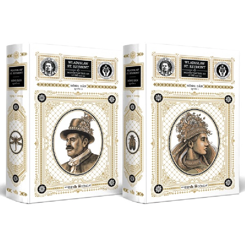 Bộ Sách Nông Dân - Tập 1 + Tập 2 (Bộ 2 Tập) - Ấn Bản Giới Hạn - Bìa Cứng (2024) - Władysław Stanisław Reymont, Lê Trí 743676