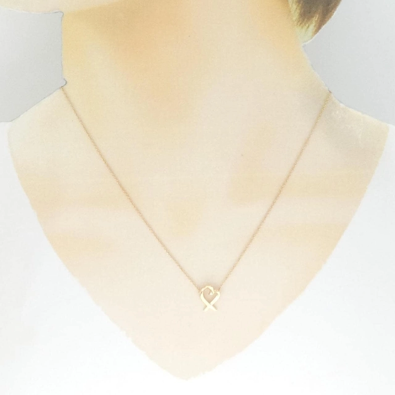 Dây chuyền mini Loving Heart Tiffany - Hàng hiệu Authentic 843202