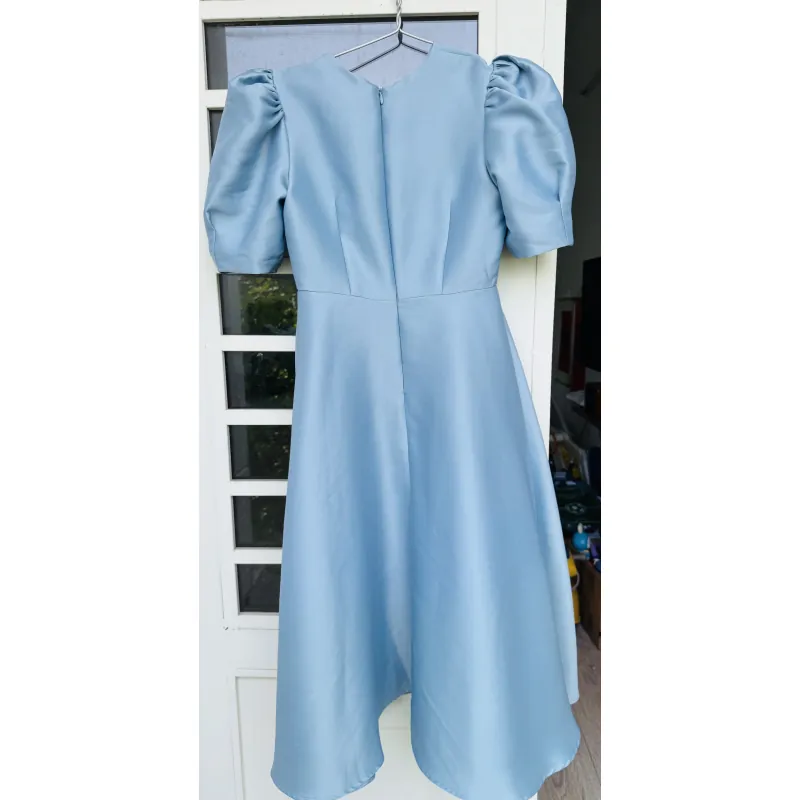 Đầm dự tiệc màu xanh thiên thanh đẹp mắt của CChat 1003102