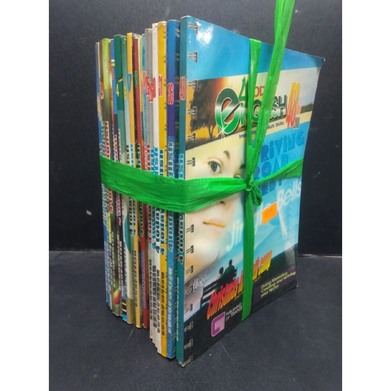 Bộ 21 cuốn (tập 2,4,7,9,10,12,13,14,16,17,18,19,20,25,26,29,30,31,36,45,48) 4 today english mới 70% ố vàng mốc HCM2504 ngoại ngữ 914083