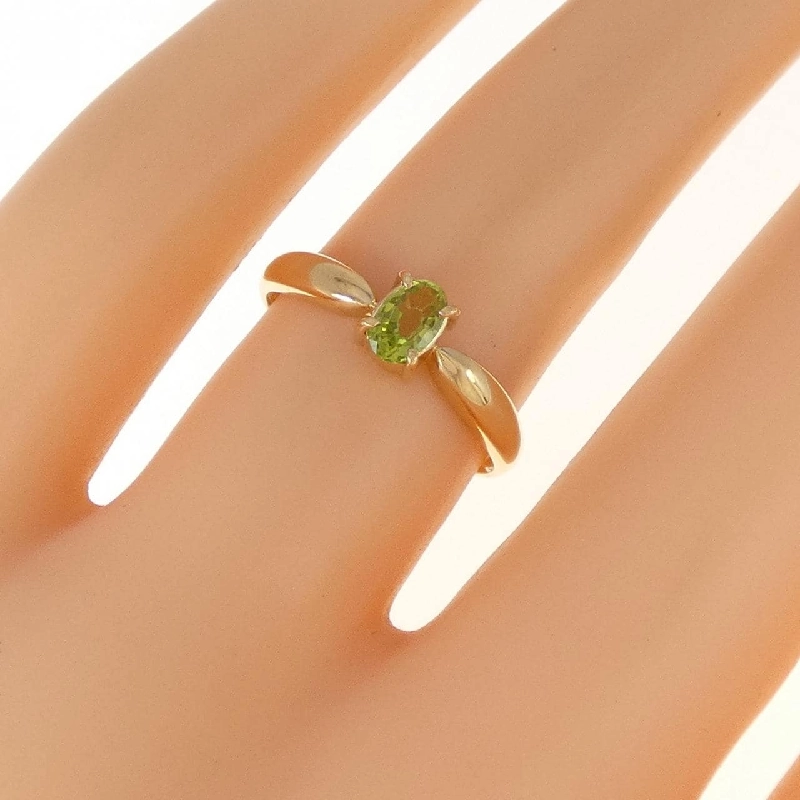 Nhẫn Peridot K18YG 673273