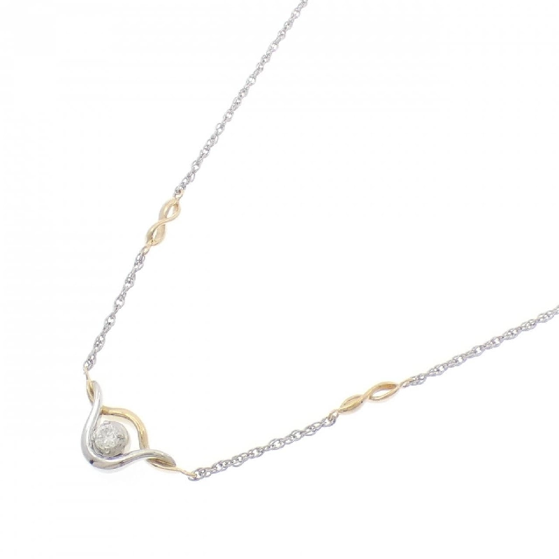 PT900/K18YG/PT850 Dây chuyền kim cương 0.14CT - Hàng hiệu Chính hãng 857155