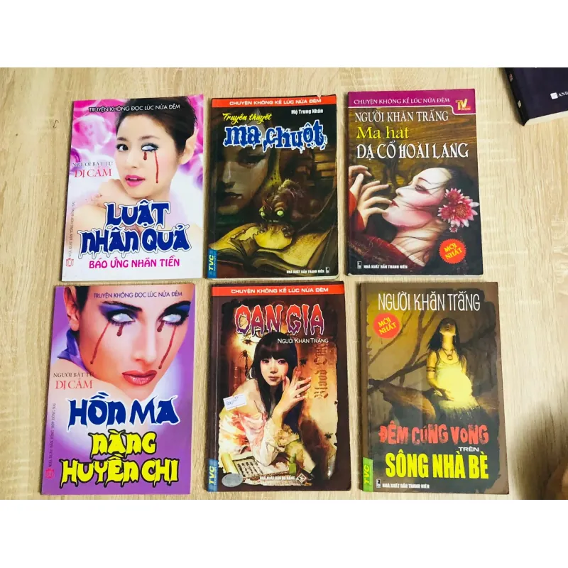 100k/ 6 cuốn truyện ma 1006301