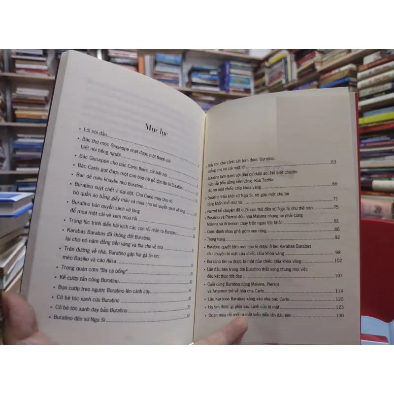 Sách: Chiếc chìa khoá vàng hay chuyện li kì của Buratino - A. Tolstoy (A2) 577492