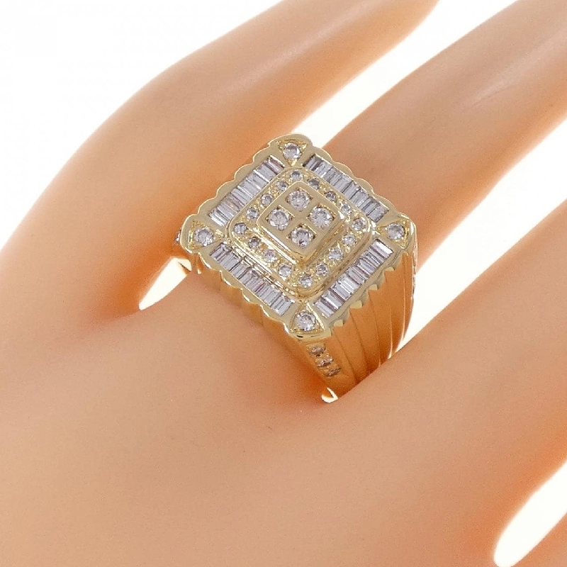 Nhẫn kim cương K18YG 0.90CT - Hàng hiệu Chính hãng 846850