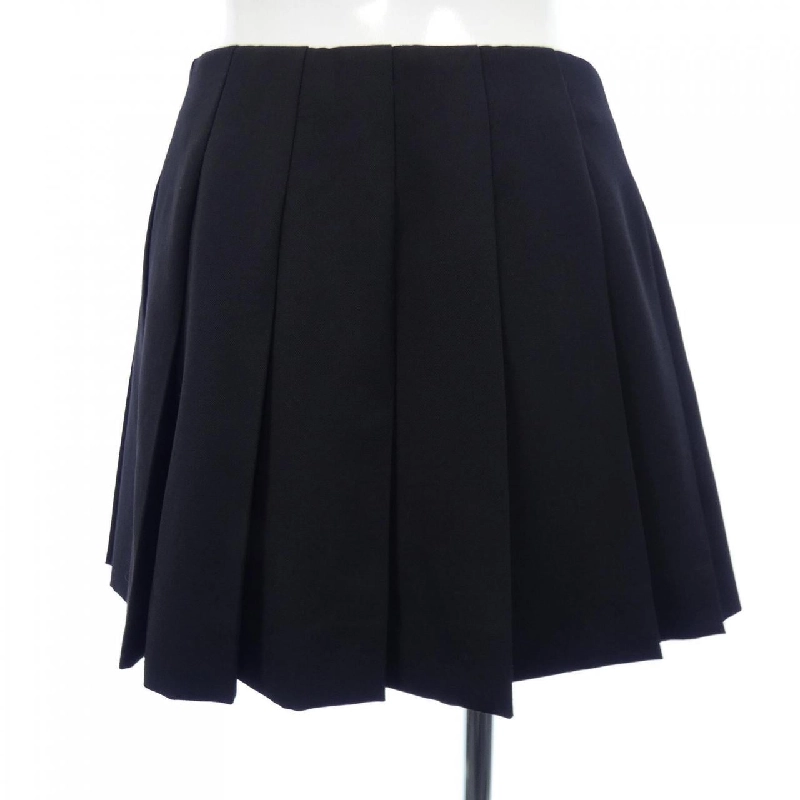 Chân váy logo tam giác PRADA P123UE S221 155E 649254