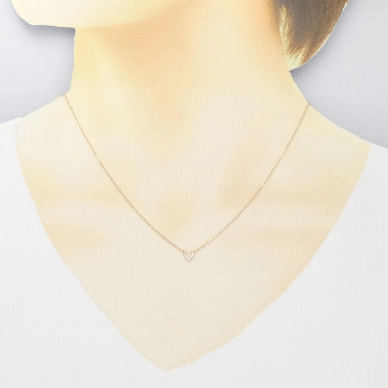 Mặt dây chuyền hình trái tim Pavé 0.05CT - Hàng hiệu Authentic 843318