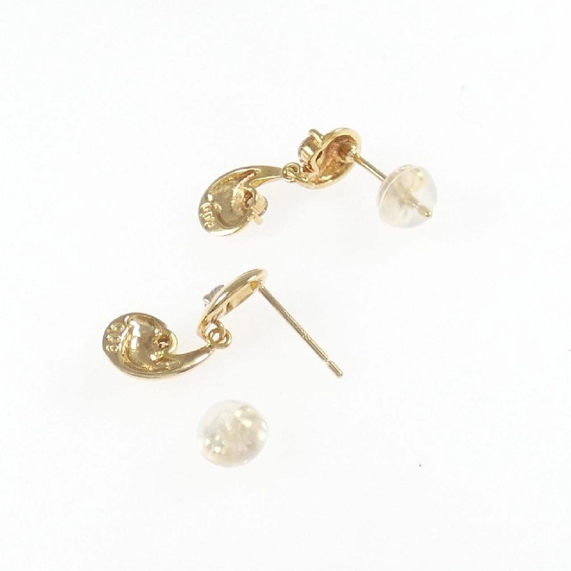 K18YG Bông tai kim cương 0.18CT - Hàng hiệu Chính hãng 865475