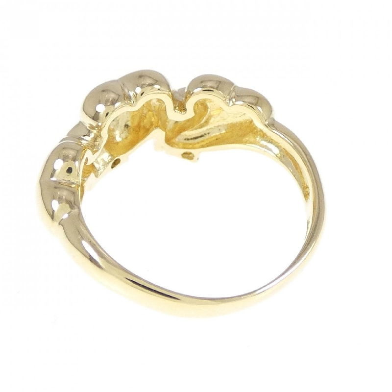 Nhẫn kim cương hình trái tim K18YG - Hàng hiệu Authentic 855910