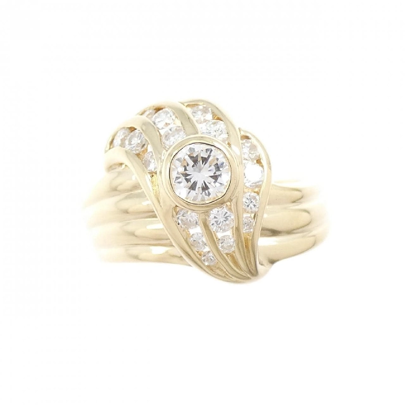 Nhẫn kim cương K18YG - Hàng hiệu Authentic 849725