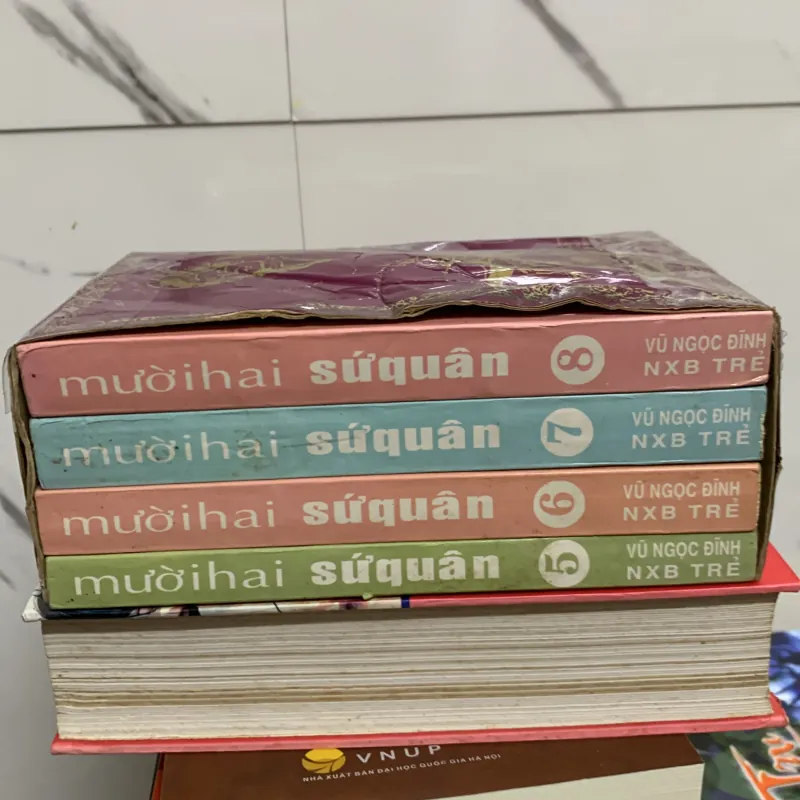 Mười hai sứ quân, tiểu thuyết lịch sử việt nam - vũ ngọc đĩnh. 4a2 756454