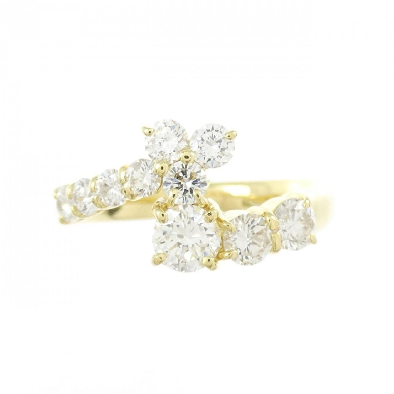 Nhẫn kim cương K18YG 1.01CT 668263