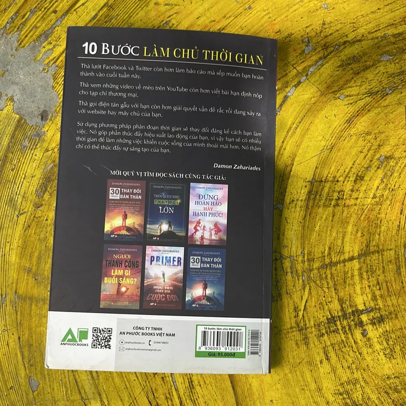 10 BƯỚC LÀM CHỦ THỜI GIAN - DAMON ZAHARIADES 735767