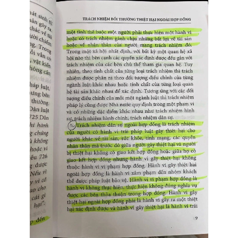 Luật dân sự Việt Nam: Trách nhiệm bồi thường thiệt hại ngoài hợp đồng - PGS,TS. Phùng Trung Tập 745102