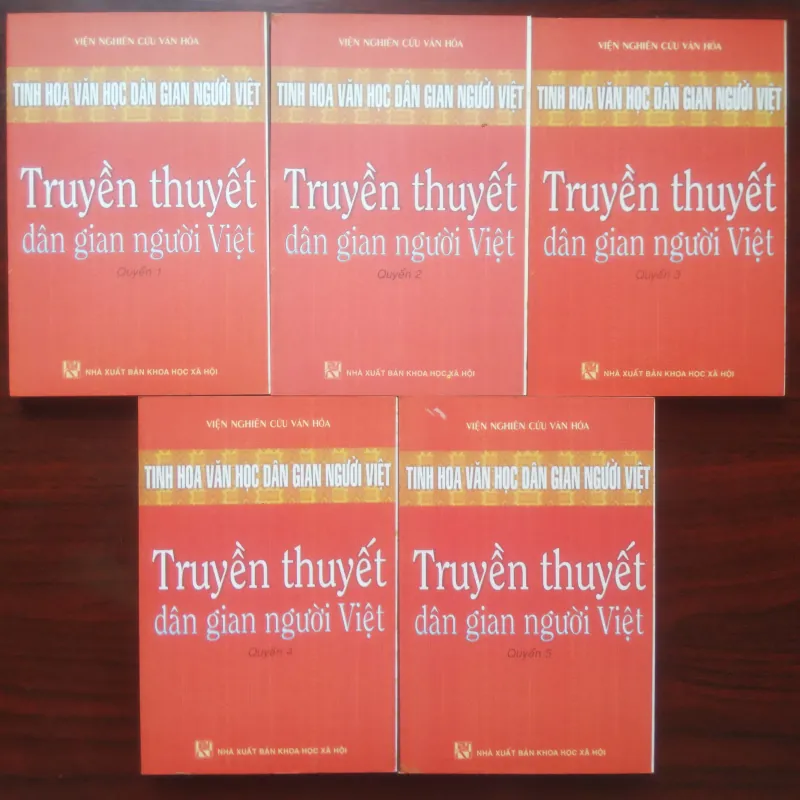 [Sách Văn Học] Tinh Hoa Văn Học Dân Gian - Truyền Thuyết Dân Gian (Trọn Bộ 5/5 Tập)  933953