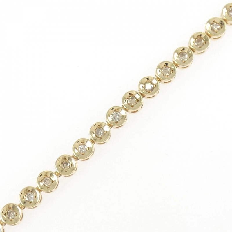 K18YG Vòng tay kim cương 1.00CT - Hàng hiệu Chính hãng 873205