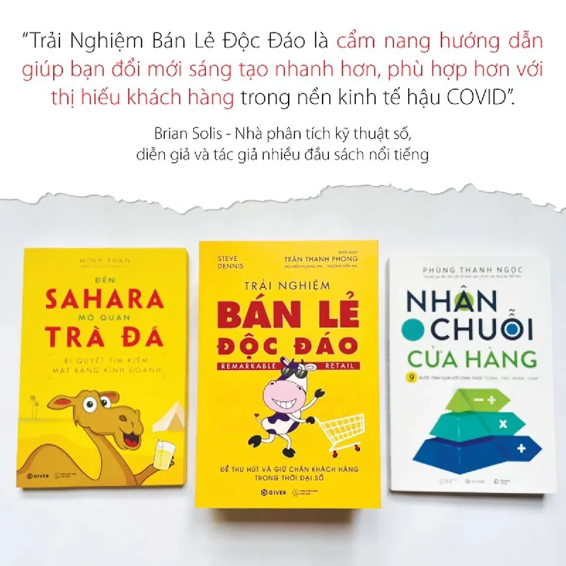 Trải Nghiệm Bán Lẻ Độc Đáo - Steve Dennis - GIVER BOOKS - MARKETING KINH DOANH 595486