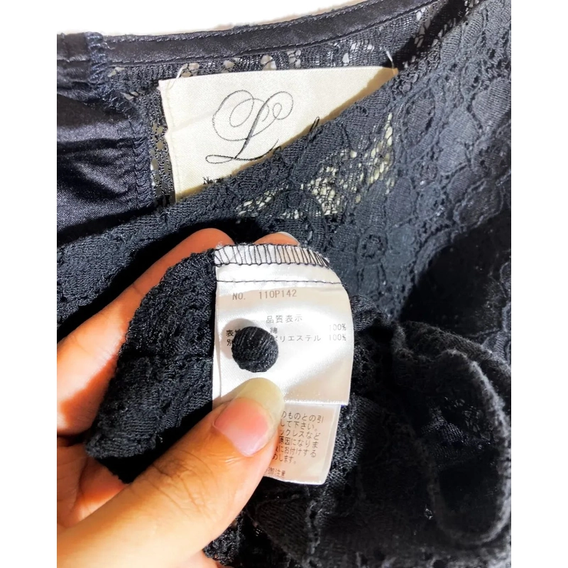 Áo Ren Hiệu Nhật Brand Lovedrose & Co Form Croptop Size S M 448593