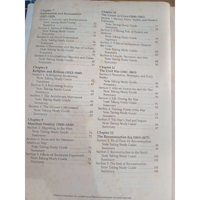 Reading and Note Taking Study Guide (Adapted version) 798566