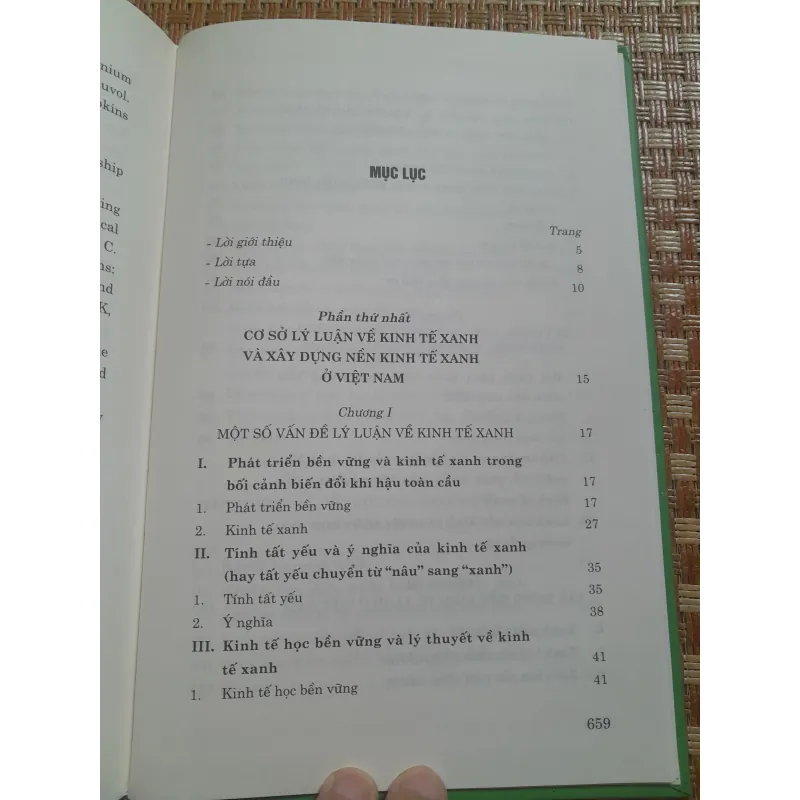 KINH TẾ XANH CHO PHÁT TRIỂN BỀN VỮNG... 762385
