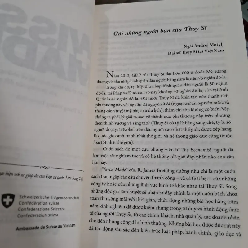 Swiss Made - Chuyện Chưa Từng Được Kể Về Những Thành Công Phi Thường Của Đất Nước Thụy Sỹ  747736