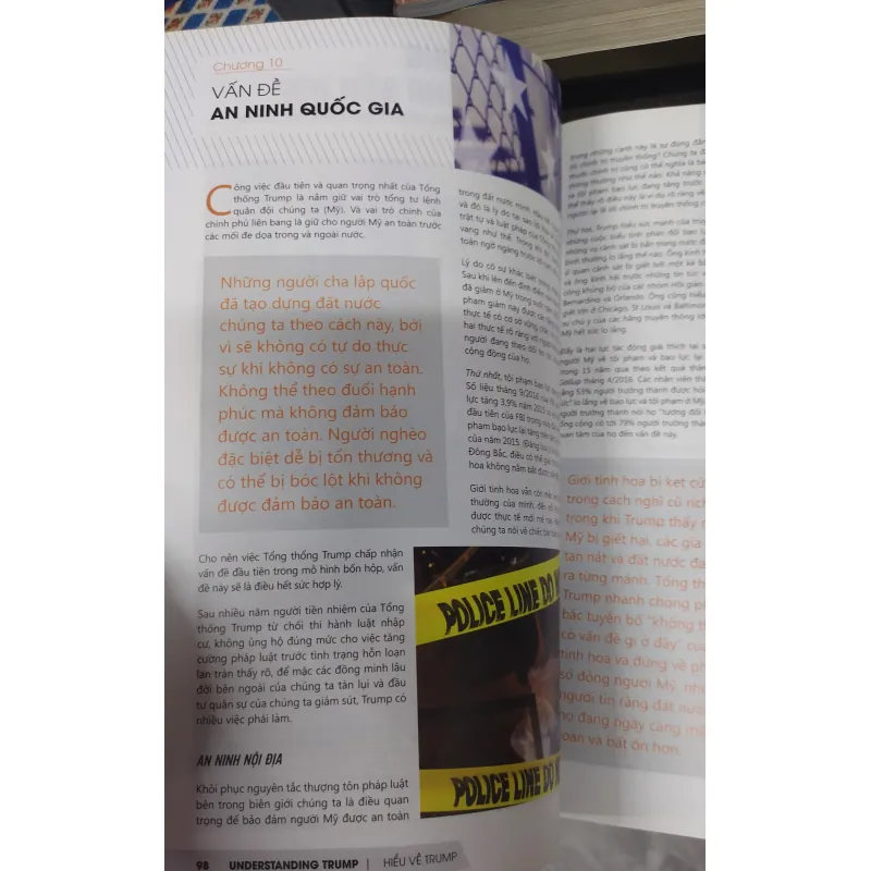 Sách - Hiểu về Trump - Ấn phẩm của TT kinh tế Châu Á - Thái Bình Dương - like new 932584