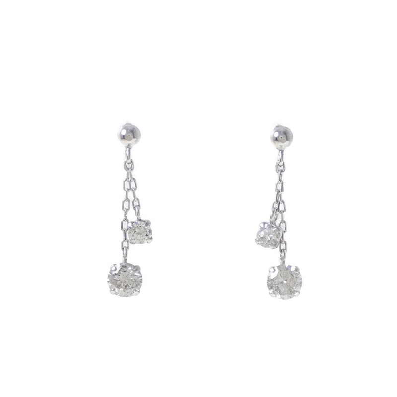 Bông tai kim cương K18WG 0.50CT - Hàng hiệu chính hãng 868171