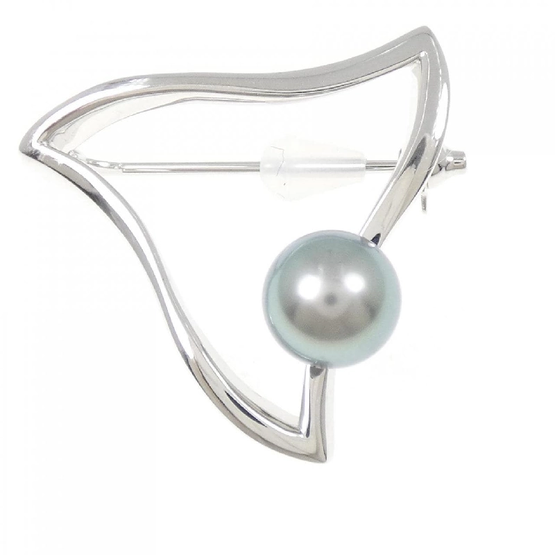 Mikimoto Ngọc trai đen Brooch 8.4mm - Hàng hiệu Chính hãng 845509