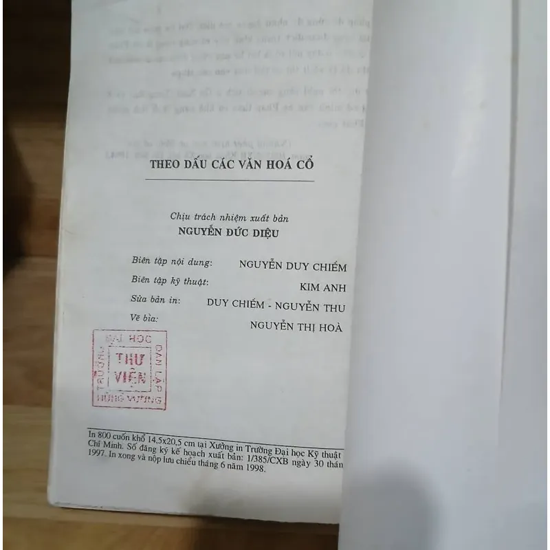 Theo Dấu Các Văn Hóa Cổ - Hà Văn Tấn  698015