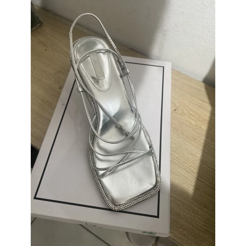 Cao gót ánh bạc 1023577