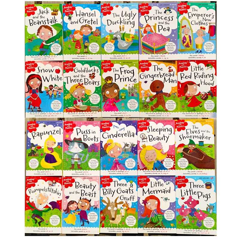 Bộ sách Reading with phonics (20 cuốn tiếng Anh kèm audio) 552004