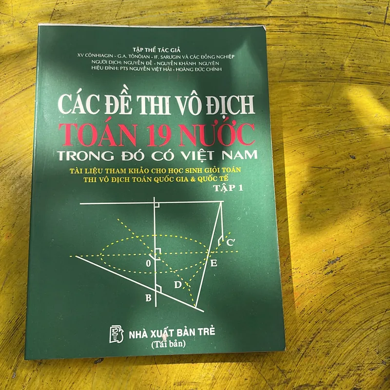 CÁC ĐỀ THI VÔ ĐỊCH TOÁN 19 NƯỚC TRONG ĐÓ CÓ VIỆT NAM 734201