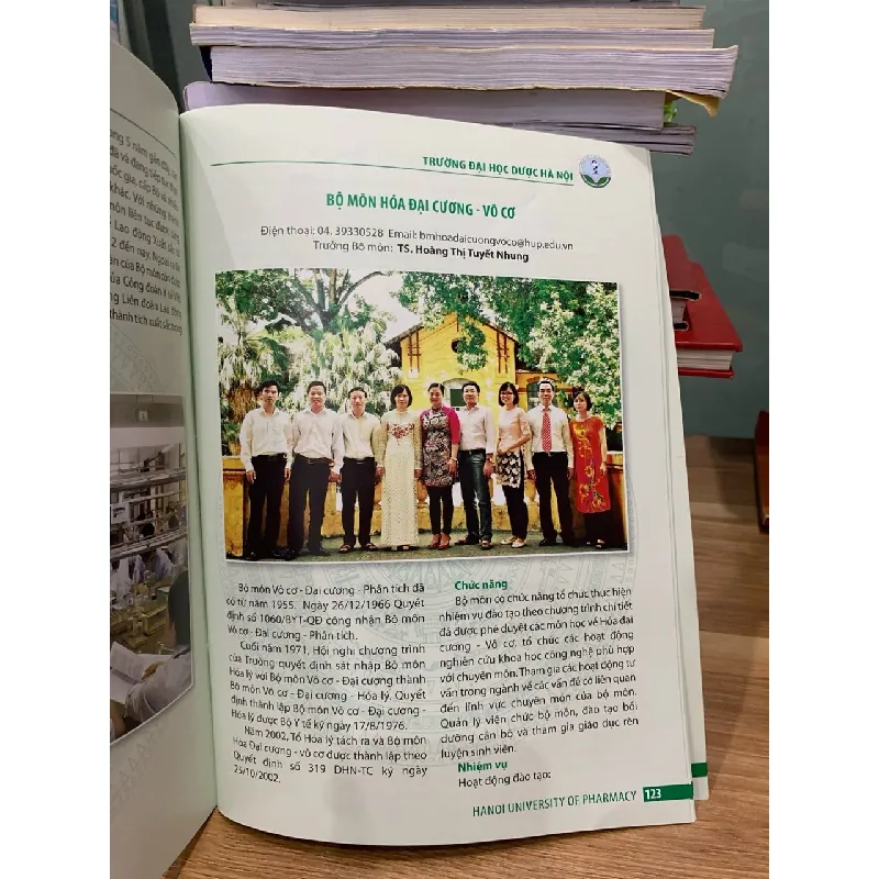 Trường đại học dược Hà Nội năm năm xây dựng và phát triển(1961-2016) 718418