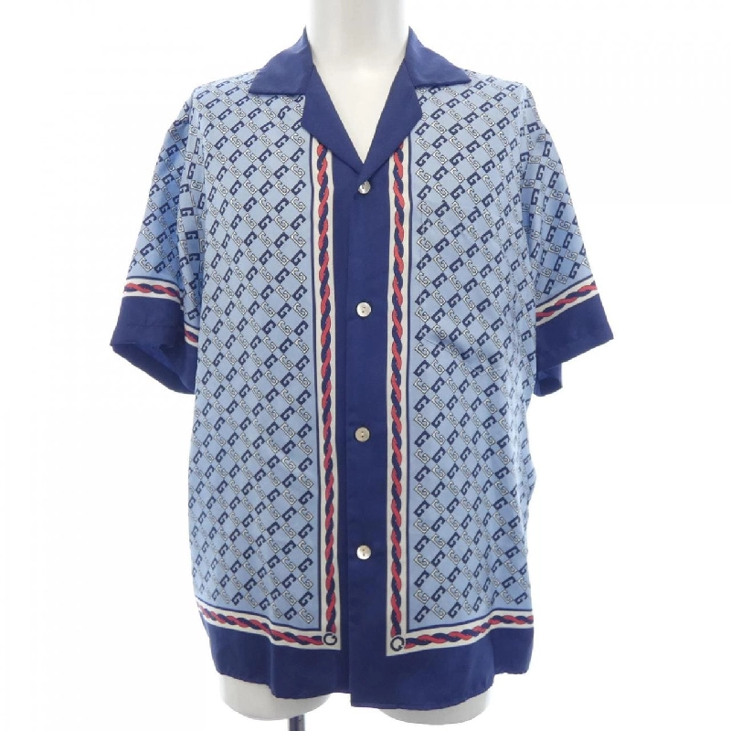 Gucci GUCCI 740319 ZAMZX Áo Sơ Mi Ngắn Tay - Hàng hiệu Chính Hãng 890022