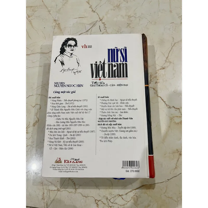 Nữ sĩ Việt Nam - Như Hiên & Nguyễn Ngọc Hiền 800304