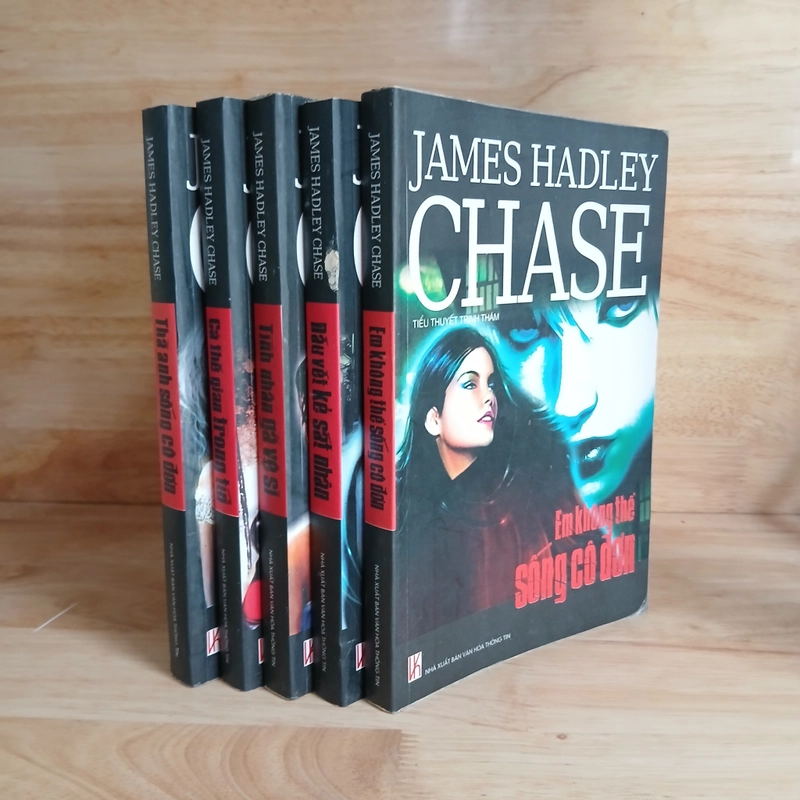 Tiểu Thuyết Trinh Thám – Tác Giả James Hadley Chase (5 Cuốn) 18105